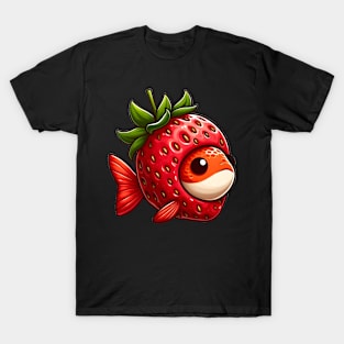 Fish in strawberry costume T-Shirt